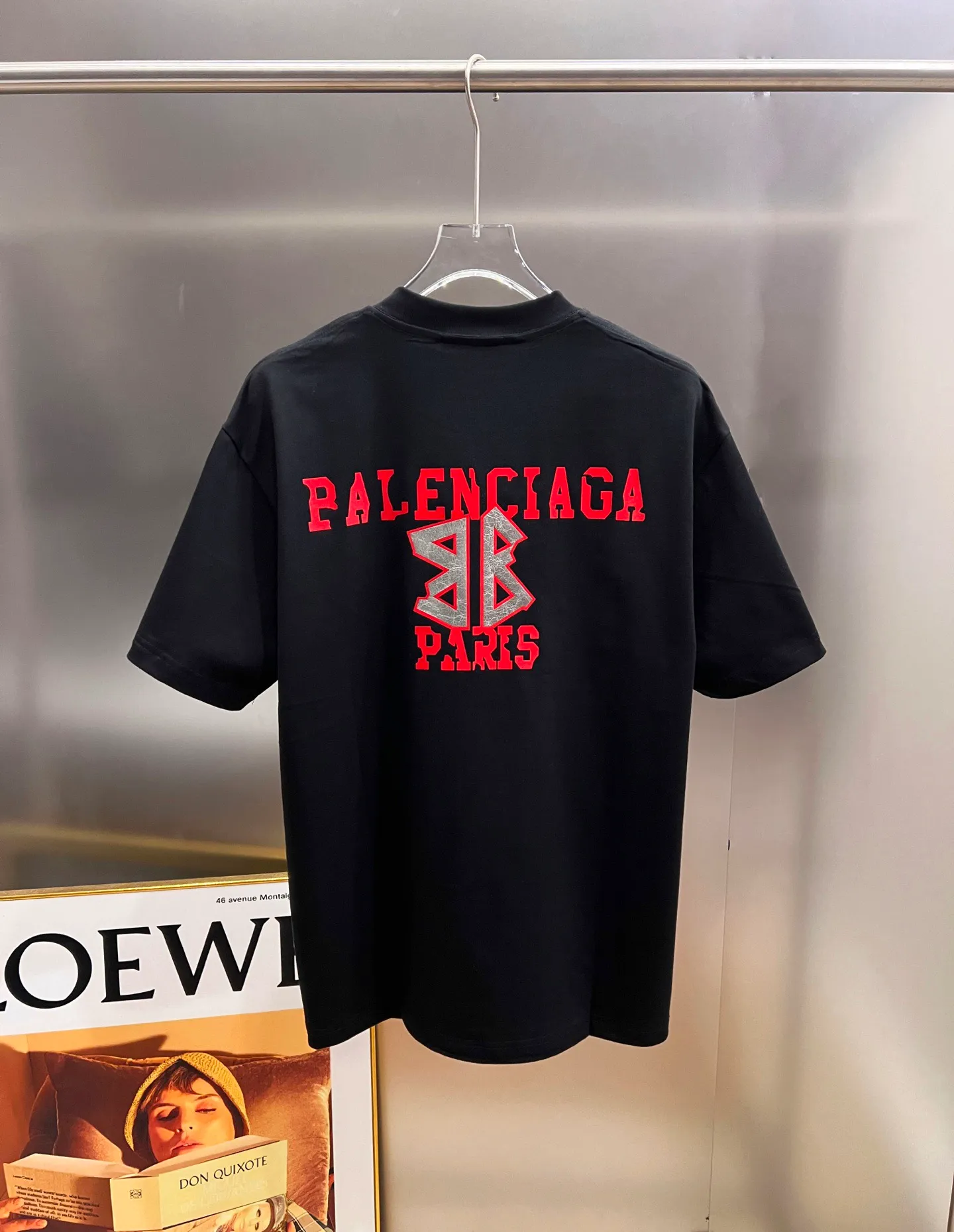 BAL 2026 New Arrival T New Arrivallogo Same Style S M L XL XXL ：Black White